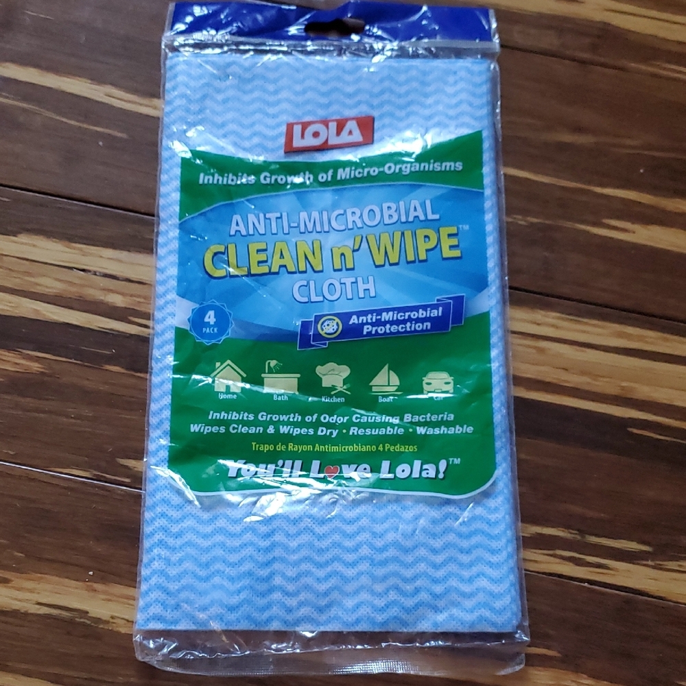 Lola Anti-Microbial Clean n' Wipe Cloth